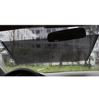 Foldable Car Insulation Curtain, Black, Size: 125 x 58cm