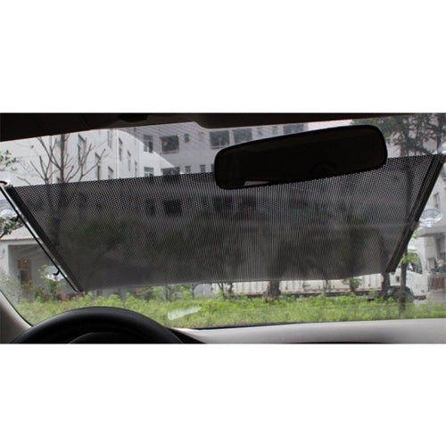Foldable Car Insulation Curtain, Black, Size: 125 x 58cm