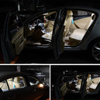 2 PCS 31mm DC12V / 1.5W / 6000K / 110LM 4LEDs SMD-3030 Car Reading Lamp Dome Light, with Decoder