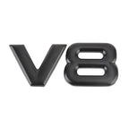 Car Metal Body Decorative Sticker, V8 Separate Shape