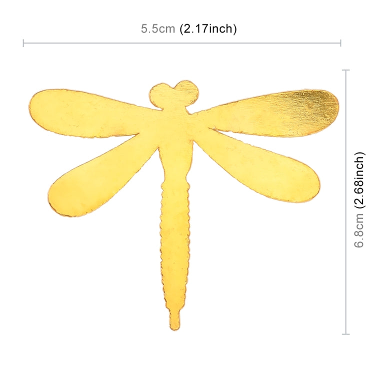 Dragonfly Shape Car Metal Body Decorative Sticker