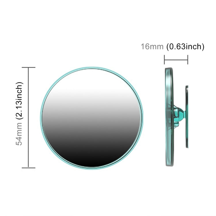 3R 3R-204 Car Blind Spot Rear View Round Mirror