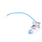 2 PCS H3 Halogen Head Lamp 12V 55W 1700 LM 4300K Warm White Light