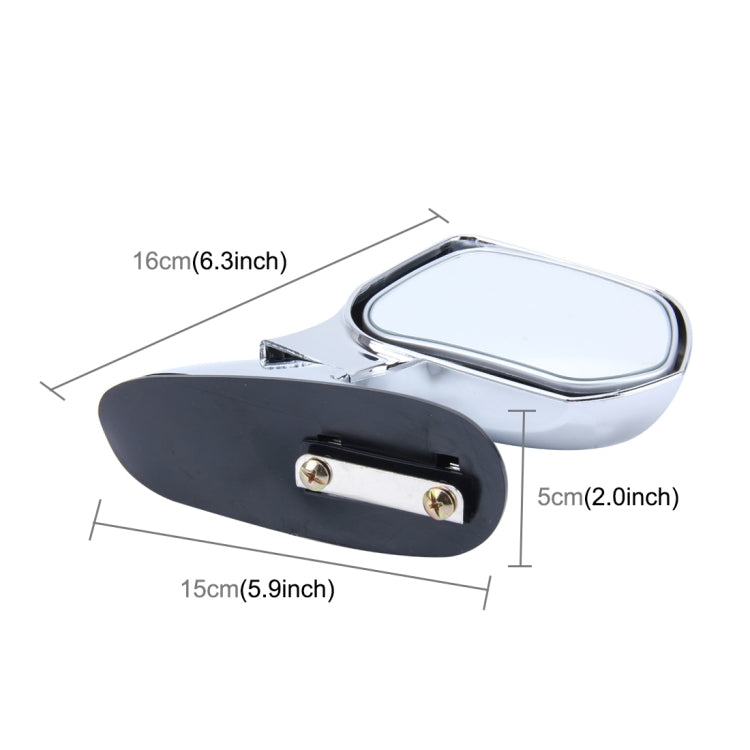 3R-105R 360 Degree Rotatable Right Side Assistant Mirror for Auto Car