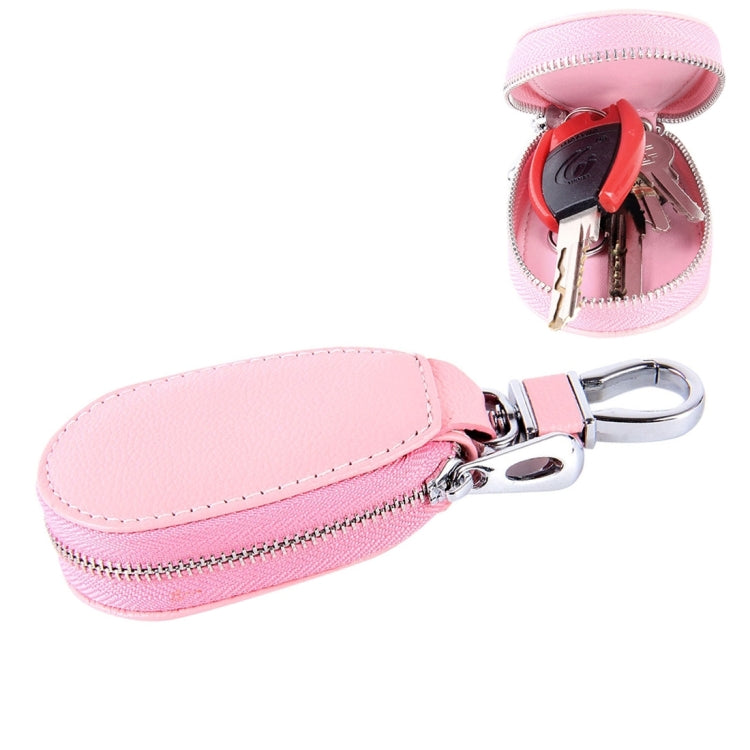 Universal Leather Crocodile Texture Waist Hanging Zipper Wallets Key Holder Bag (No Include Key) — view 8