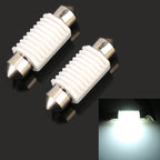 2 PCS 36mm DC12V 1.7W 6000K 135LM 2LEDs SMD-3030 Car Reading Lamp, with Decoder, with Decoder