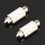 2 PCS 36mm DC12V 1.7W 6000K 135LM 2LEDs SMD-3030 Car Reading Lamp, with Decoder, with Decoder