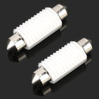 2 PCS 39mm DC12V 1.7W 6000K 135LM 2LEDs SMD-3030 Car Reading Lamp, with Decoder, with Decoder