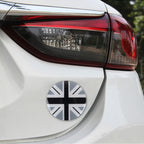 4 PCS National Flag Metal Car Sticker Wheel Hub Caps Centre Cover Decoration