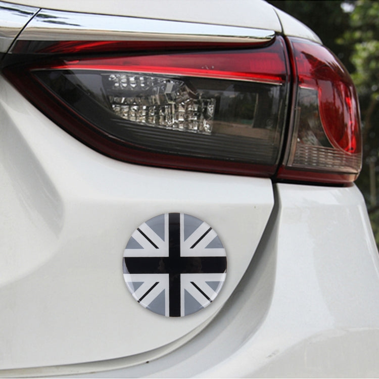 4 PCS National Flag Metal Car Sticker Wheel Hub Caps Centre Cover Decoration