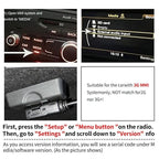 Car Wireless MMI 3G+ Bluetooth AUX Audio Cable Wiring Harness for Audi AMI / Volkswagen MDI — view 6