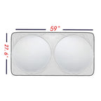General Purpose Poncho Car Sun Visor Before The File, Size: 150cm x70cm