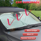General Purpose Poncho Car Sun Visor Before The File, Size: 150cm x70cm
