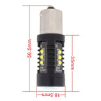 2 PCS MZ 10W 1080LM 5500K 1156 12 XB-D LED Car Brake Lights BA15S Reverse Lamps Car Tail Parking Light Auto Turn Signals, DC 12-24V