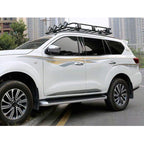 5 PCS SUV Body Decorative Strip Brand Car Streamline Shining Sticker for Nissan TERRA 2019