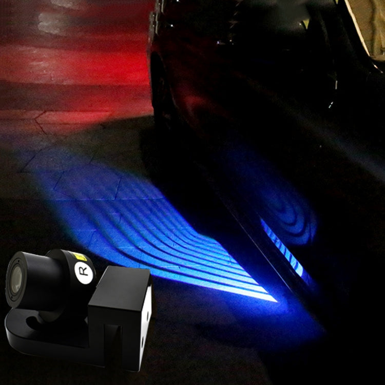 2 PCS DC 8-36V Ghost Shadow Courtesy Angel Wings Projection Lamp Car Door LED Welcome Lights