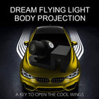 2 PCS DC 8-36V Ghost Shadow Courtesy Angel Wings Projection Lamp Car Door LED Welcome Lights