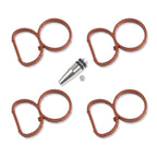 Swirl Flap Flaps Plug Blank Removal Replacement with Gaskets for BMW N47 2.0 D