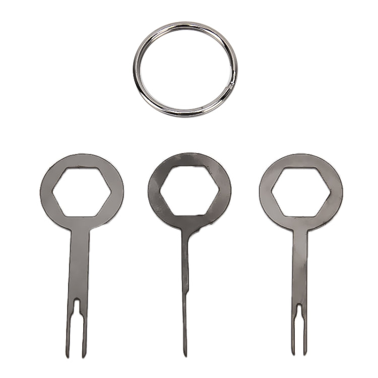 Auto Car Plug Circuit Board Wire Harness Terminal Extraction Pick Connector Crimp Pin Back Needle Remove Tool, 3 PCS