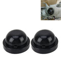 2 PCS K105 Universal Car LED Headlight HID Xenon Lamp Silicone Dust Cover Seal Caps Car Dust Cover Waterproof Dustproof Sealing Headlamp Cover for Car Retrofit, Inner Diameter: 10.5cm