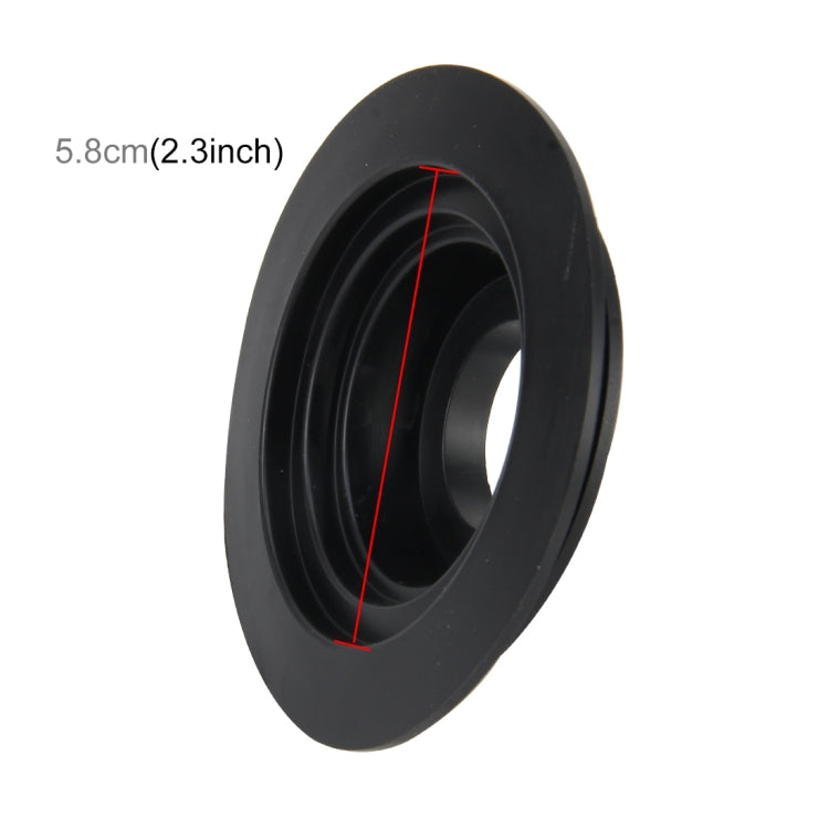 2 PCS Universal Car LED Headlight HID Xenon Lamp Silicone Dust Cover Seal Caps LED Headlight Seal Dust Seal Cover Dust Cover for H4 H13 9004 9007