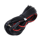 Male & 2.5mm Female to 2.5mm Reversing Camera Extension Cord Rearview Mirror Vehicle Traveling Data Recorder Video Conversion for BMW, 6m 4P — 6m 4P