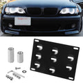 Car Front Bumper Tow Hook License Plate Mounting Bracket Holder for Audi A4