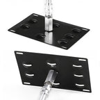 Car Front Bumper Tow Hook License Plate Mounting Bracket Holder for Audi A4