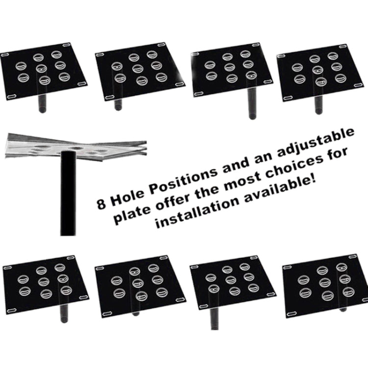 Car Front Bumper Tow Hook License Plate Mounting Bracket Holder for Mitsubishi Lancer-ex