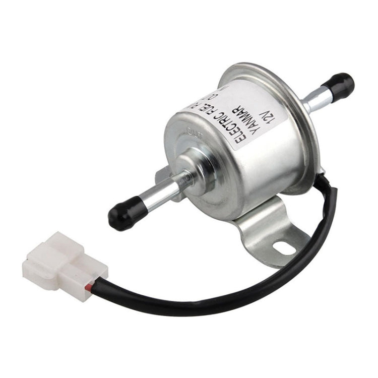DC12V Car 90L/H In-Line Injection Fuel Pump External Electric Fuel Pump Flow 129612-52100 for Yanmar 4TNV88 Hitachi Mini Excavator