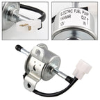 DC12V Car 90L/H In-Line Injection Fuel Pump External Electric Fuel Pump Flow 129612-52100 for Yanmar 4TNV88 Hitachi Mini Excavator