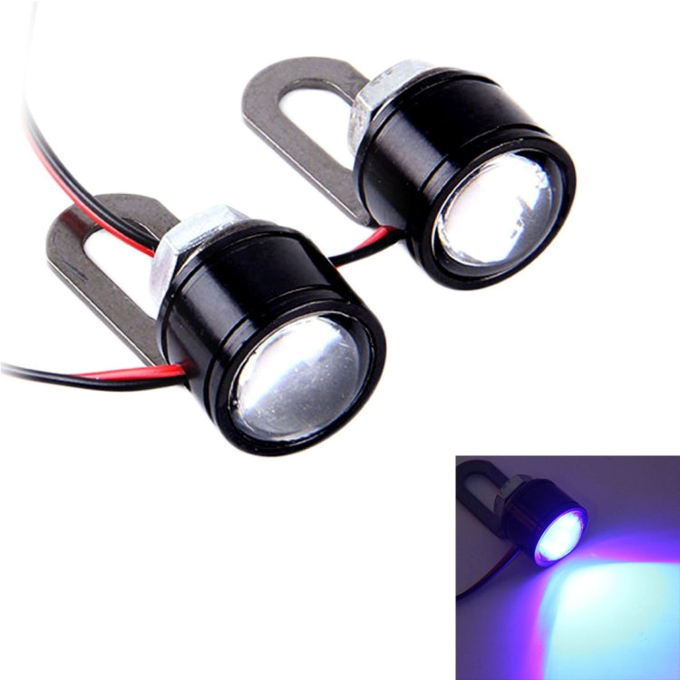 2 PCS 12V 3W Eagle Eyes LED Light For Motorcycle ，Wire Length: 45cm — view 8