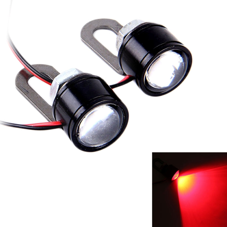 2 PCS 12V 3W Eagle Eyes LED Light For Motorcycle ，Wire Length: 45cm — view 10