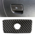 Car Front Passenger Seat Storage Box Carbon Fiber Decorative Sticker for Jeep Grand Cherokee 2011-2018