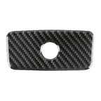 Car Front Passenger Seat Storage Box Carbon Fiber Decorative Sticker for Jeep Grand Cherokee 2011-2018 — Front Passenger Seat Storage Box
