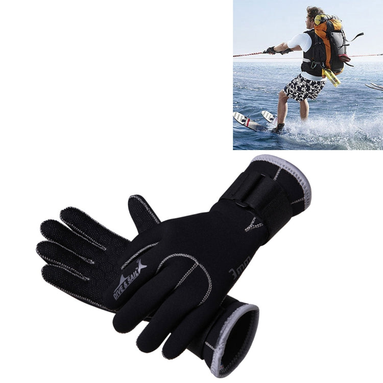 DIVE&SAIL 3mm Neoprene Anti-slip Warm Wear-resistant Swimming Diving Gloves — view 9
