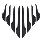 8 PCS Car Vehicle Door Side Guard Anti Crash Strip Exterior Avoid Bumps Collsion Impact Protector Sticker, R-2119 Door Edge Guards, R-2119