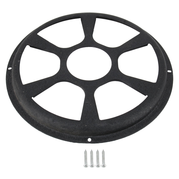 10 inch Universal Car Horn Cover Black Round Horn Cover Horn Round Cover