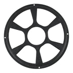 12 inch Universal Car Horn Cover Black Round Horn Cover Horn Round Cover