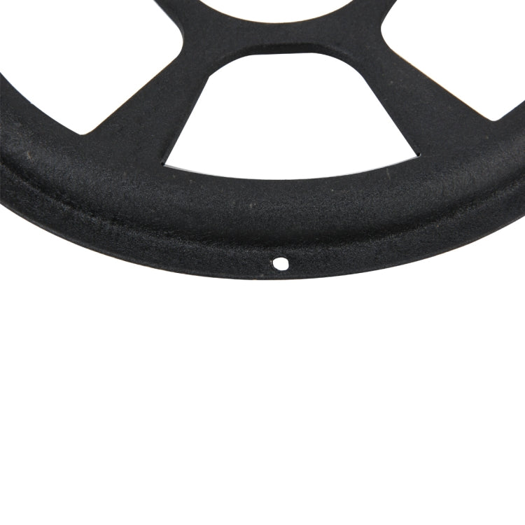12 inch Universal Car Horn Cover Black Round Horn Cover Horn Round Cover