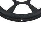 12 inch Universal Car Horn Cover Black Round Horn Cover Horn Round Cover