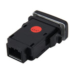 Car Fog Light Lamp Indicator 5 PIN On and Off Button Switch Control Auto Car Fog Light 5 Pin Switch On-Off Button Switch for Toyota, Large Size: 6*2.8*1.7cm