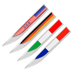 2 PCS German Flag Pattern Car-Styling Sticker Random Decorative Sticker