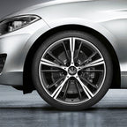 4 PCS Car-Styling Silver Leaves Pattern Metal Wheel Hub Decorative Sticker, Diameter: 5.8cm