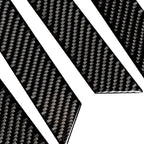Car Carbon Fiber Door Handle Decorative Sticker for Volkswagen Golf 7 2013-2017 — view 3