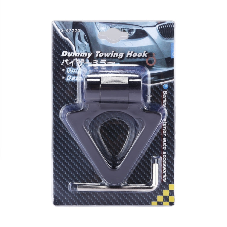Car Truck Bumper Triangle Tow Hook Adhesive Decal Sticker Exterior Decoration