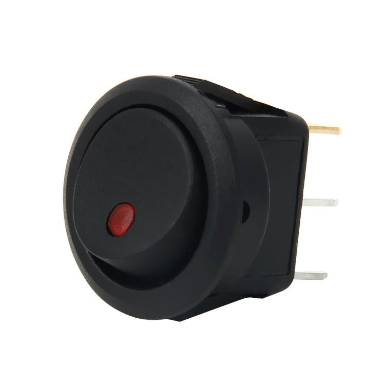 20 Amp 12 Volt Triple Plugs LED ON OFF Rocker Power Switch — Green Light