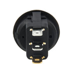 20 Amp 12 Volt Triple Plugs LED ON OFF Rocker Power Switch — Red Light