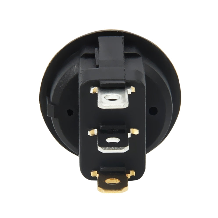 20 Amp 12 Volt Triple Plugs LED ON OFF Rocker Power Switch — Red Light