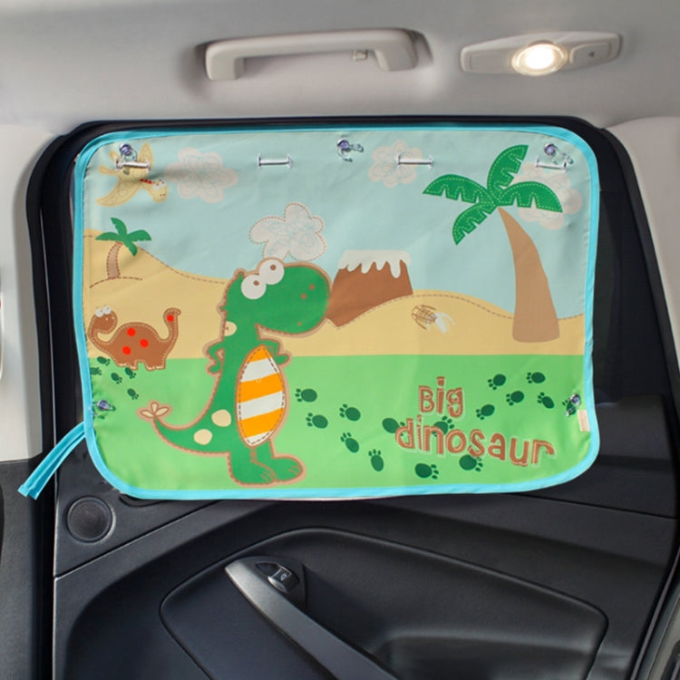 Car Large Rear Window Sunscreen Insulation Window Sunshade Cover, Size: 70*50cm — Spectacle Bear